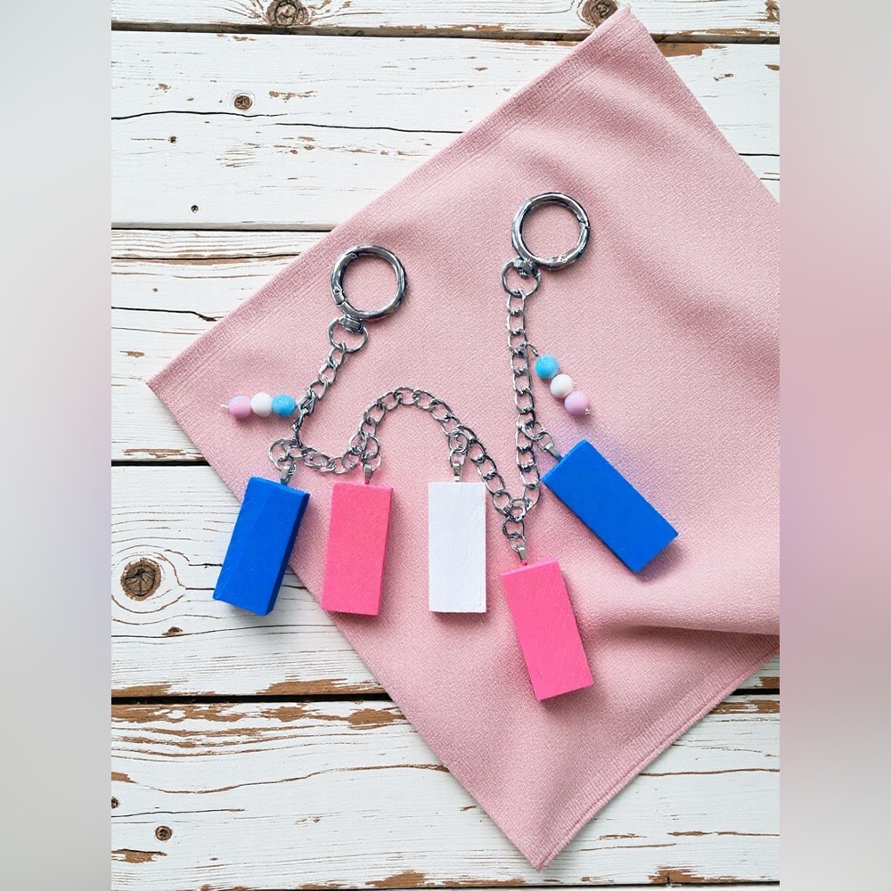 Trans Color Bag Chain